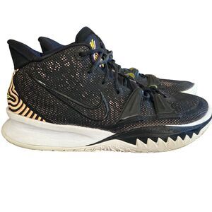 Nike Kyrie 7 'Ripple Effect' Black Artic Punch Shoes CQ9326-005 Mens Size 7.5